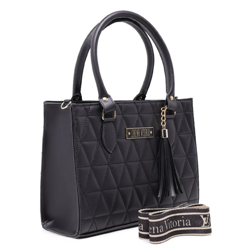 Bolsa Feminina Grande Alça Destacavel Tranversal E De Ombro