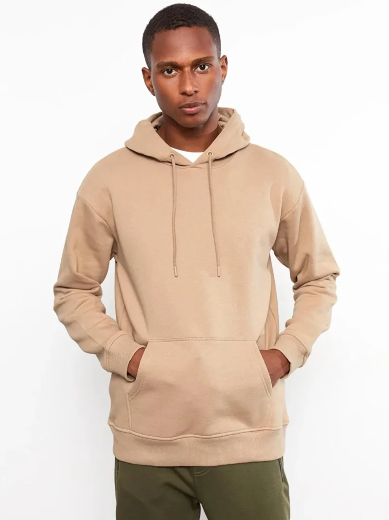 Moletom Masculino Grosso Flanelado Com Capuz Blusa de Frio Adulto Inverno Promoção